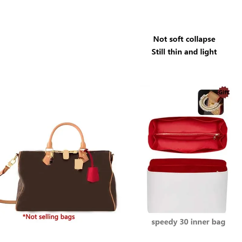 insert organisateur pour speedy25 30 sac fourre-tout sac de rangement étanche sac à main insérer sac à main doublure sacs accessoires