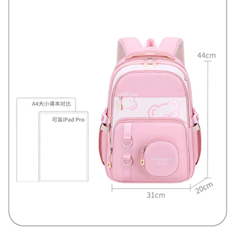 sac à dos scolaire kawaii pour adolescentes, sacs d'école, sacs à livres, sacs à dos imperméables pour étudiants, grands sacs de voyage, cartables