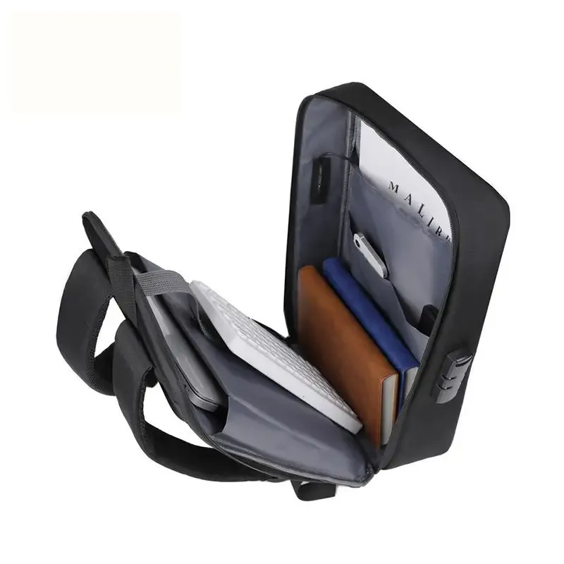 sac à dos d'affaires usb à coque rigide pour hommes, sac à dos de voyage antivol décontracté à la mode, tente avancée, sac étanche pour ordinateur portable