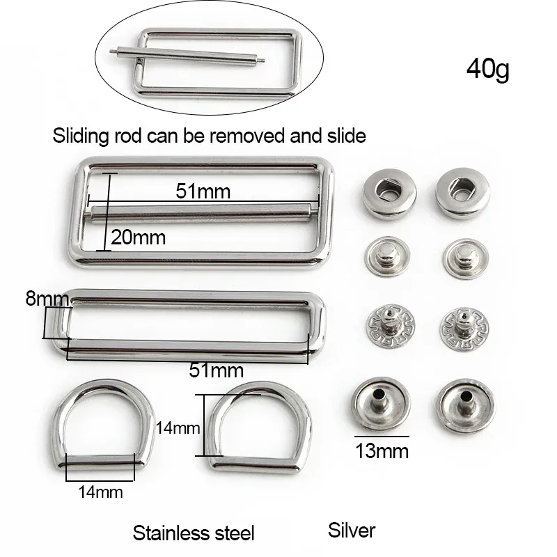2/15 ensembles de fermoirs métalliques en acier inoxydable, serrure à clé pour sacs à main, sac à bandoulière, boucles de verrouillage torsadées, fermoir de fermeture, accessoires de sacs
