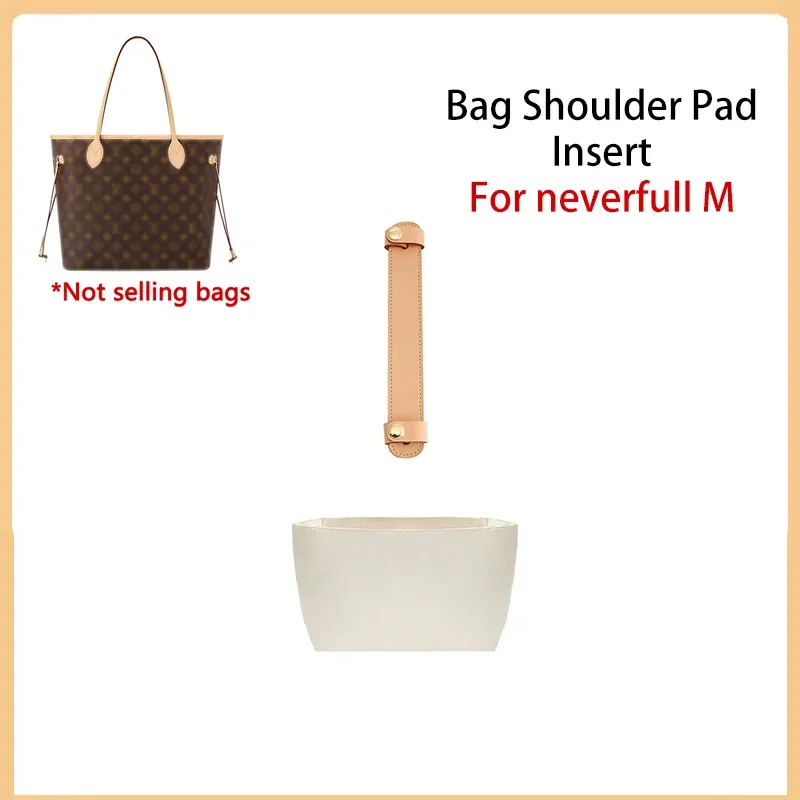 insert organisateur de sac pour neverfull m neverfull, fourre-tout en nylon, rangement d'ordinateur, sac de modification intérieure, accessoires
