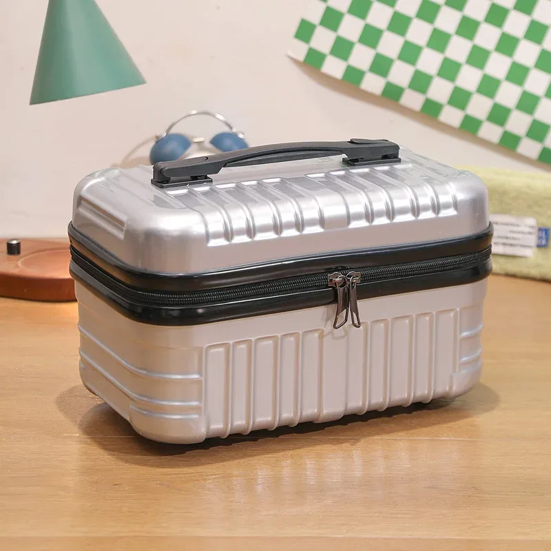 valise de voyage 16 pouces, mini étui de maquillage à main, organisateur de voyage, boîte à cosmétiques pour femmes, étui de maquillage, boîte à mot de passe, étui d'embarquement