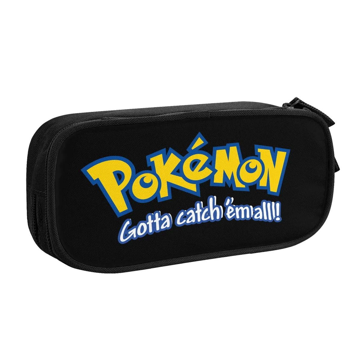 sacs personnalisés pokemon eevee eeveelution de grande capacité pour enfants, trousse à crayons d'école pour garçons et filles