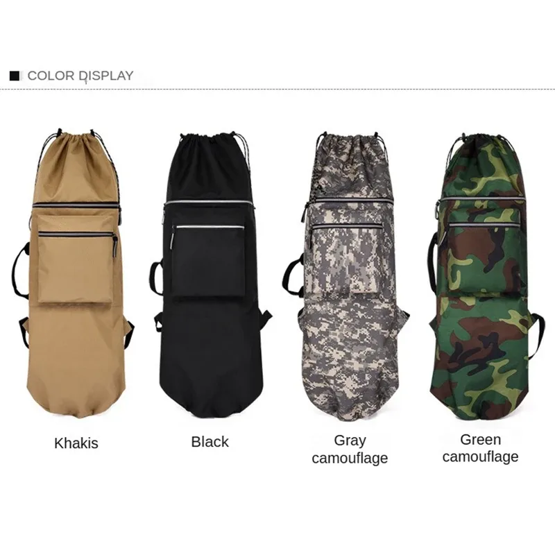 sac de skateboard personnalisé avec logo imprimé, sac à double espion de souhait, léger et étanche, sac à dos pour planche de surf terrestre, nom de bricolage