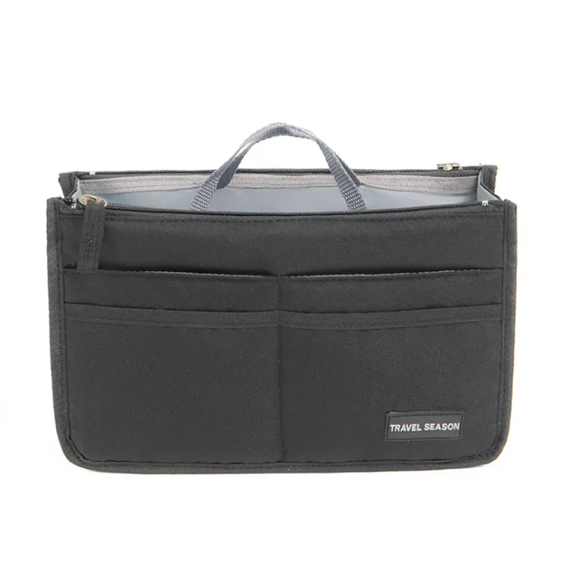 insérer sac organisateur maquillage sac à main organisateur voyage sac à main intérieur portable sacs à cosmétiques femmes fourre-tout adapté diverses marques sacs