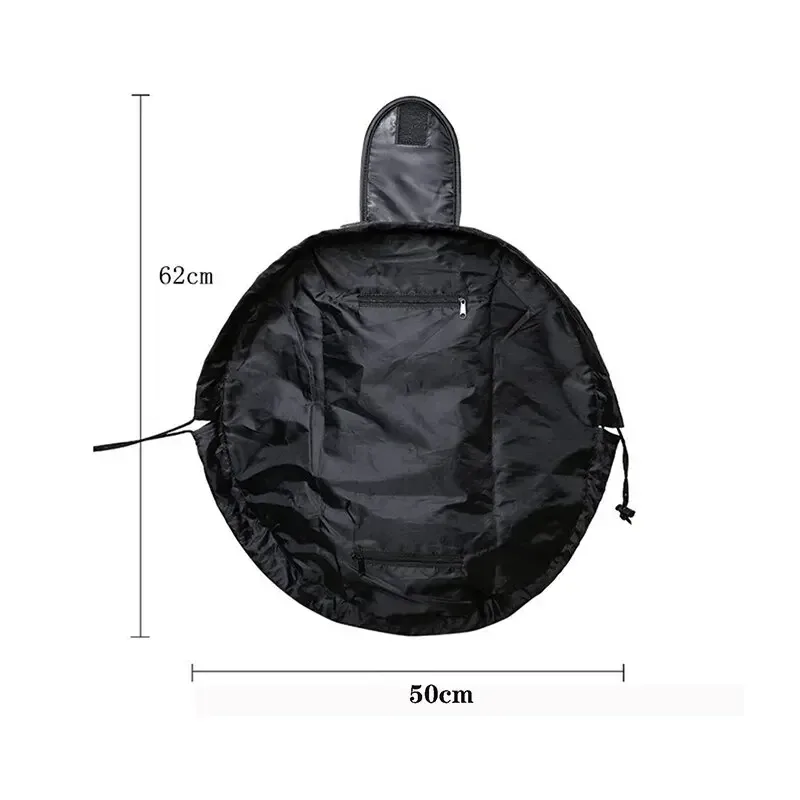 sac de rangement de maquillage élastique à cordon de serrage pour femmes, sac de voyage portable noir de grande capacité, sacs de rangement à la mode, 1 pièce