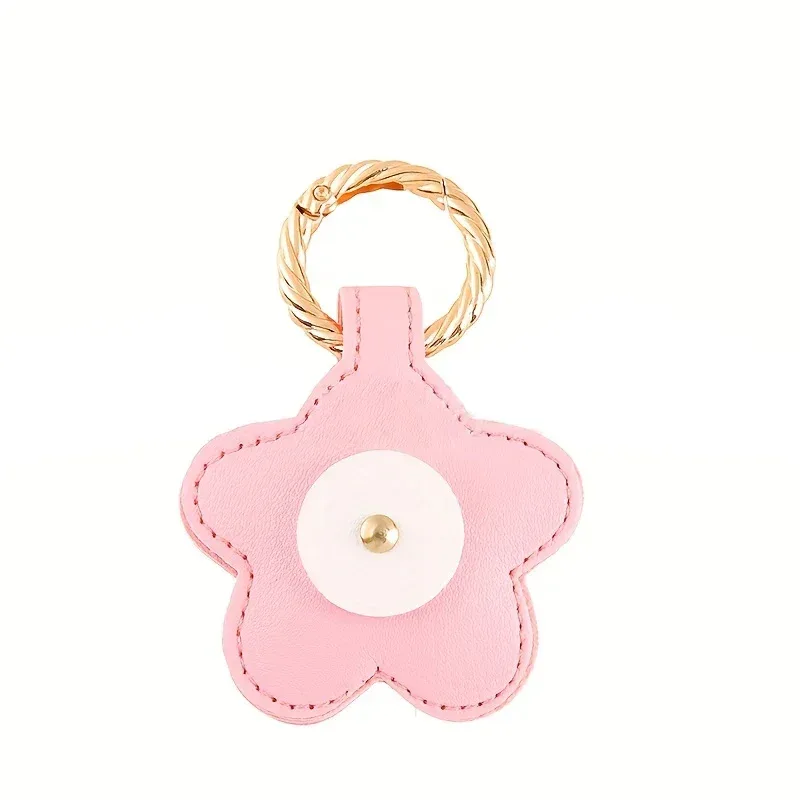 clip de chapeau magnétique de voyage en cuir pu, chapeau en forme de fleur, clip de rangement anti-perte, pendentif de sac à dos à la mode