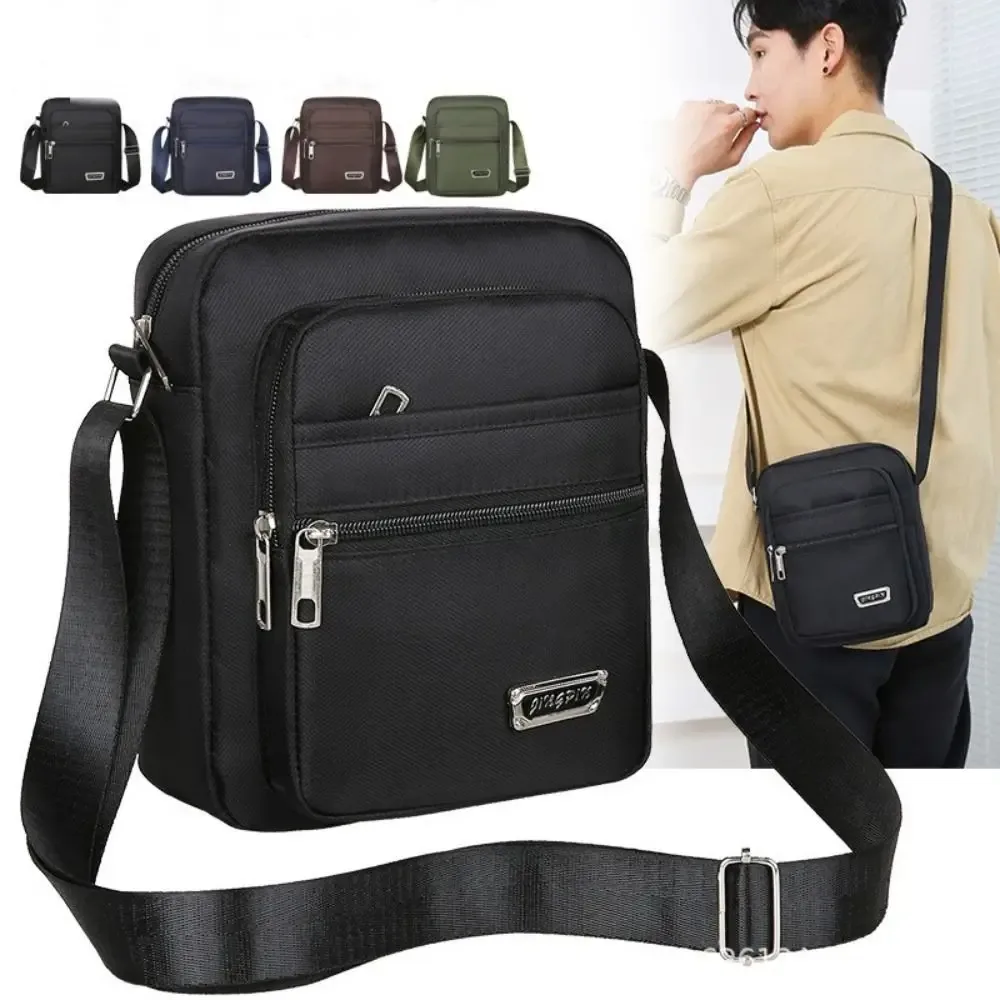 sacs à bandoulière décontractés en nylon pour hommes, sacs à main pour hommes, sacs messager pour garçons