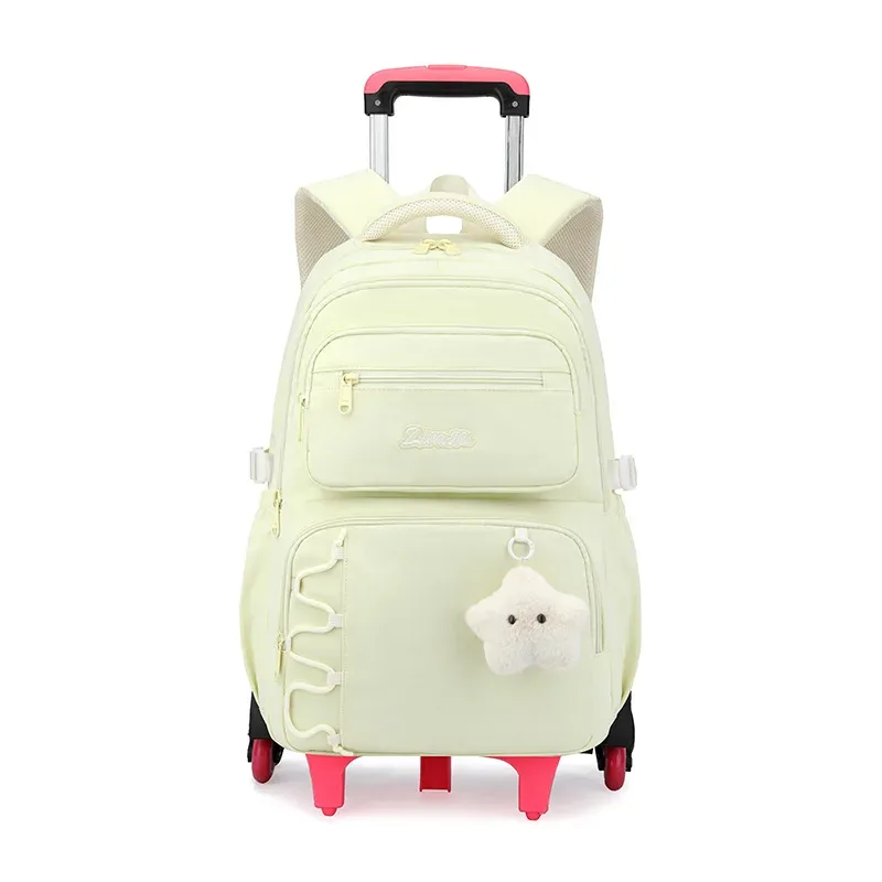 sac à dos scolaire pour enfants, sac à roulettes pour filles, sac à dos pour étudiants, sac à livres pour enfants, sac à dos à roulettes, sac à dos à roulettes