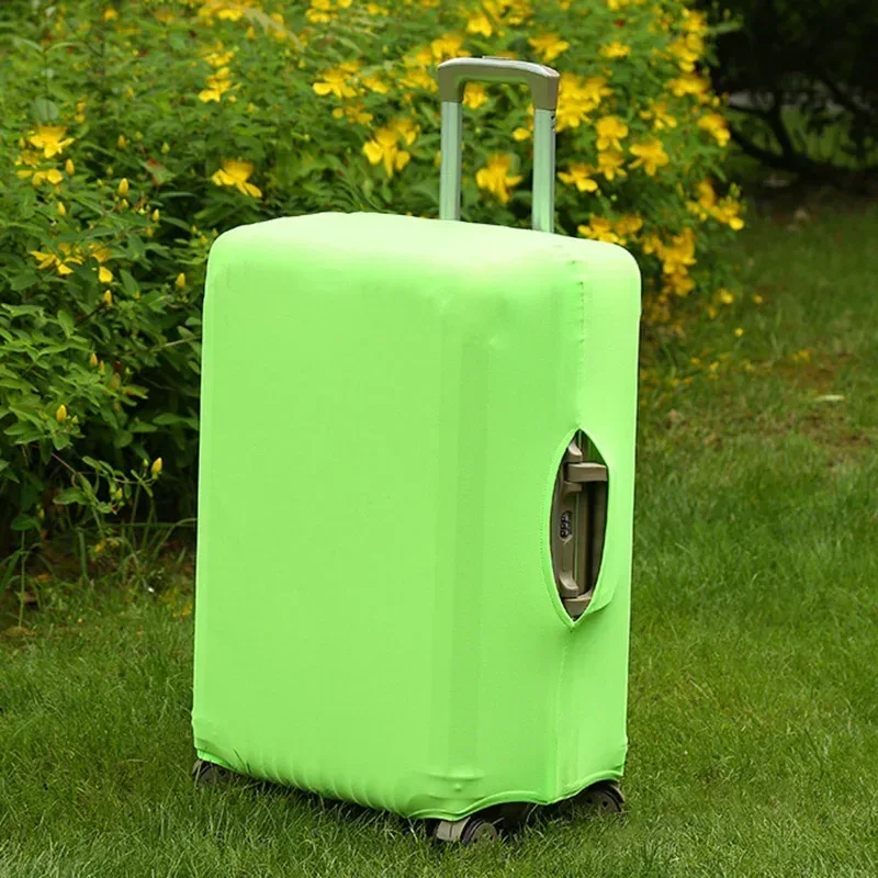 housse de bagage unisexe, tige de traction de voyage, anti-poussière, boîte en tissu épais à haute élasticité, housses de protection, étui de supports de valise et de coffre