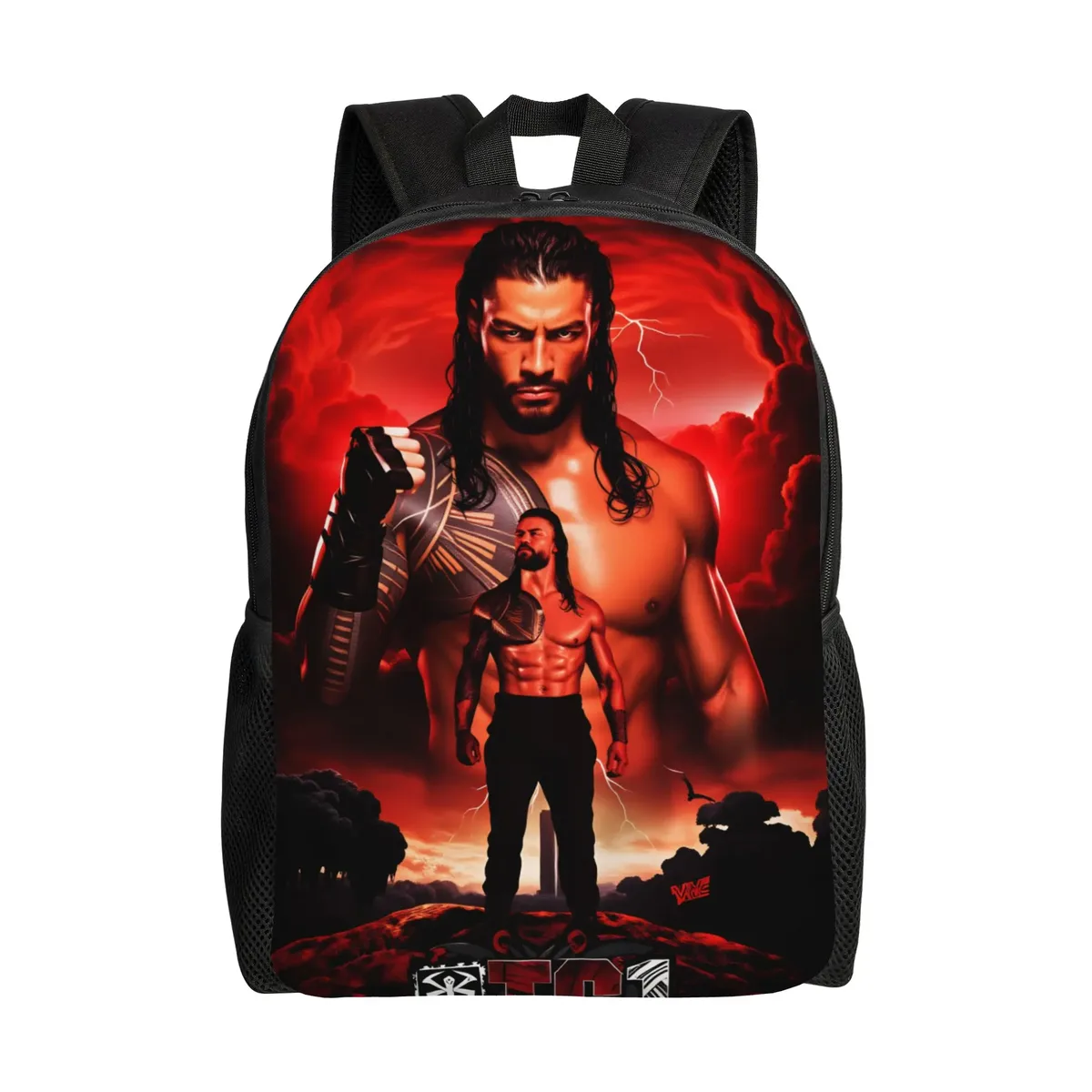 sac à dos de lutteur roman reigns, sacs à dos de cyclisme pour femmes et hommes, sacs décontractés pour lycéens, sac à dos respirant