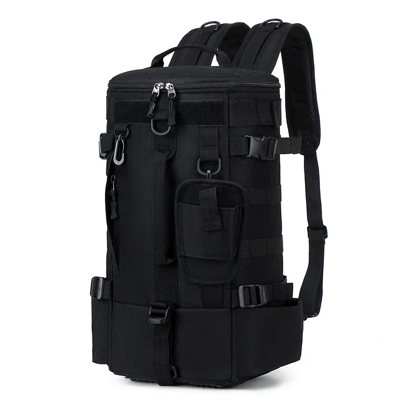 sac à dos tactique multifonctionnel vert militaire pour hommes, sac étanche de grande capacité pour voyage en plein air, alpinisme, équipement de camping et de randonnée