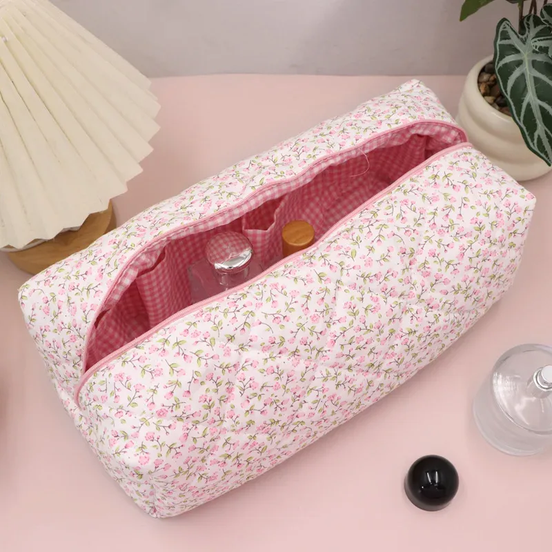 grande trousse de maquillage de grande capacité, sac de rangement pour sèche-cheveux, sac de rangement pour articles de voyage, sac portable pour sèche-cheveux