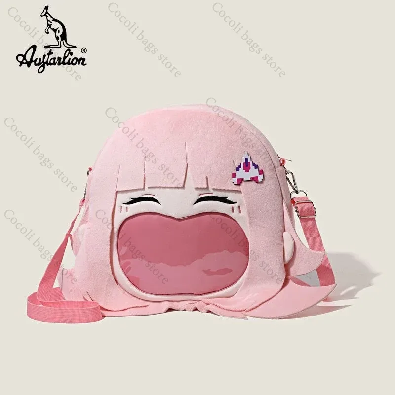 anime danganronpa: trigger happy havoc nanami chiaki series sac à dos ita sac à dos kawaii pour filles avec poche transparente