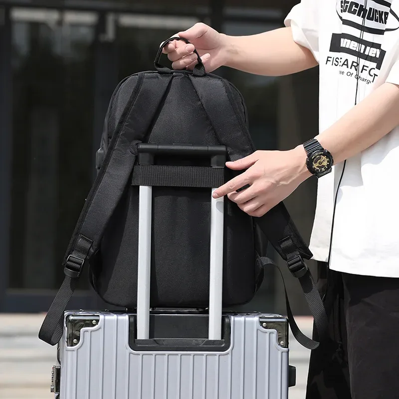 sac à dos léger et imperméable pour hommes, sac à dos étudiant de grande capacité, nouveau sac pour ordinateur portable professionnel et de loisirs, sac de voyage