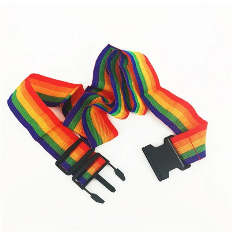 sangle de bagage réglable de voyage avec verrouillage par mot de passe, ceinture d'emballage, verrouillage sécurisé des bagages, sangles en nylon antivol, environnement de sac de camping