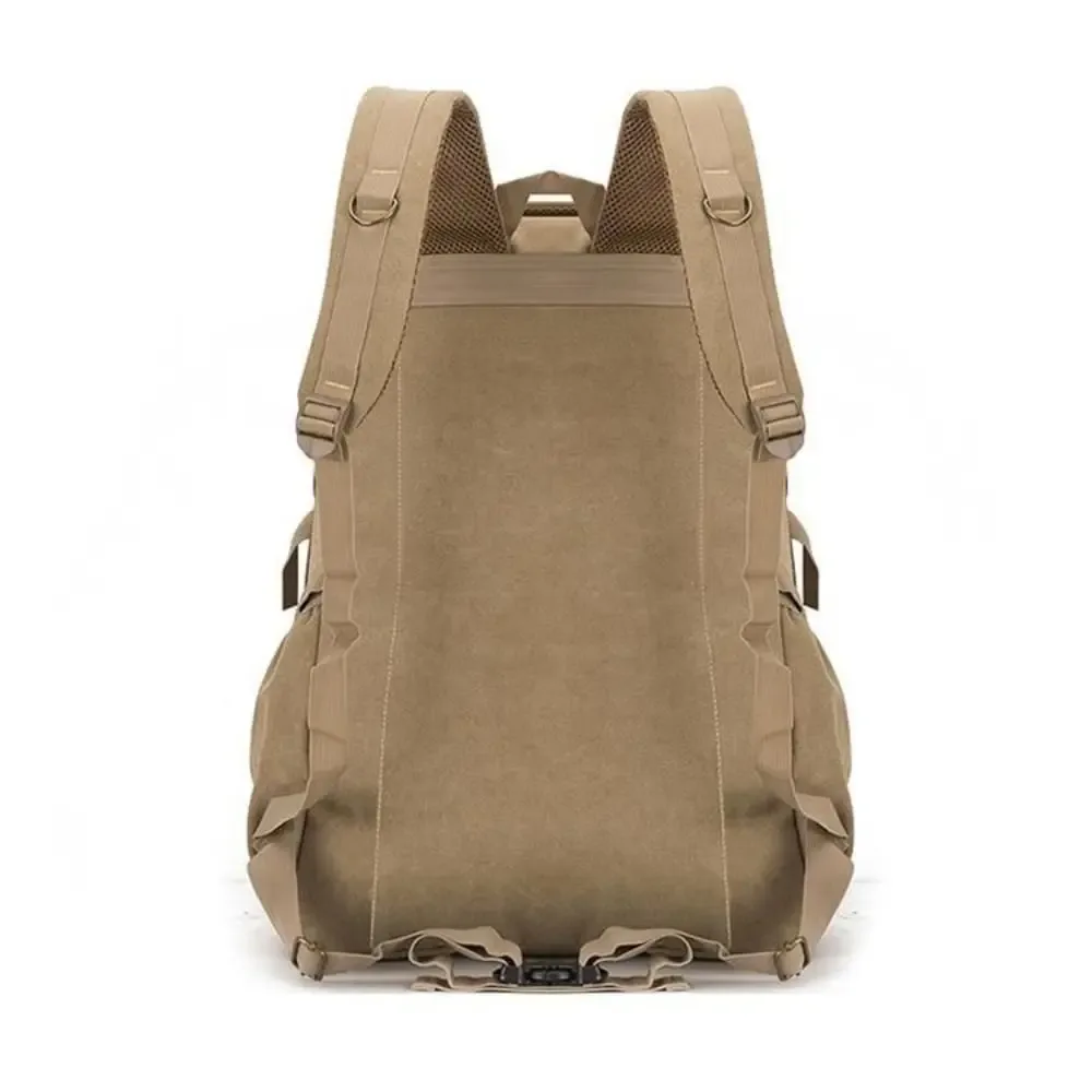 Sac à dos de voyage de haute qualité, grande capacité, 50L, sac d'école épaissi, résistant à l'usure, sac à bandoulière pour hommes, extérieur