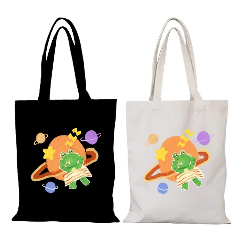Sac cadeau motif dessin animé nouveaux sacs à main le sac fourre-tout dame sacs sac à main femme Eco Shopper Shopping plage tissu toile épaule