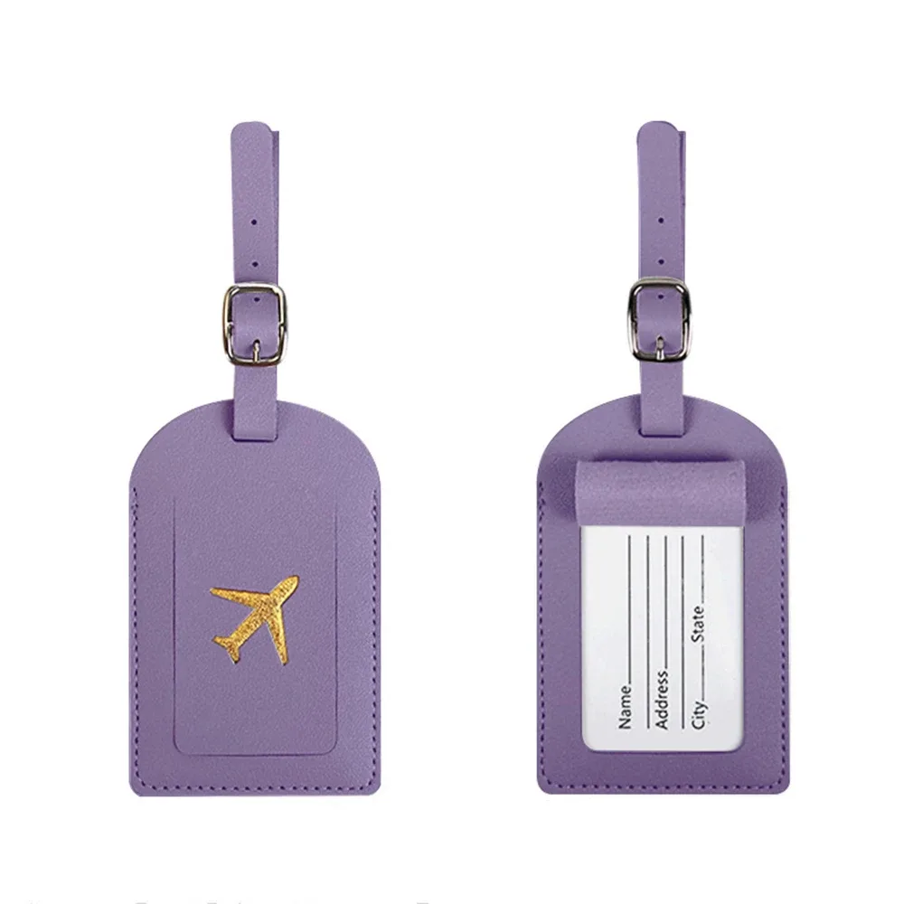 étiquette de bagage avec nom personnalisé, lettres personnalisées, bricolage, cadeau, identification d'avion, porte-étiquette d'adresse, valise pour femmes et hommes, accessoires de voyage