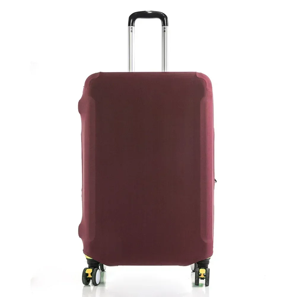 protecteur de valise de voyage élastique, 1 pièce, housse de bagage multicolore résistante aux rayures avec conception anti-poussière, accessoires de voyage
