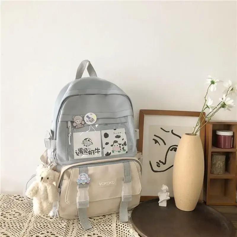 sac à dos étanche pour femme, sac d'école pour adolescente, cartable d'étudiant, sac à dos pour ordinateur portable, sac à dos de voyage féminin mignon