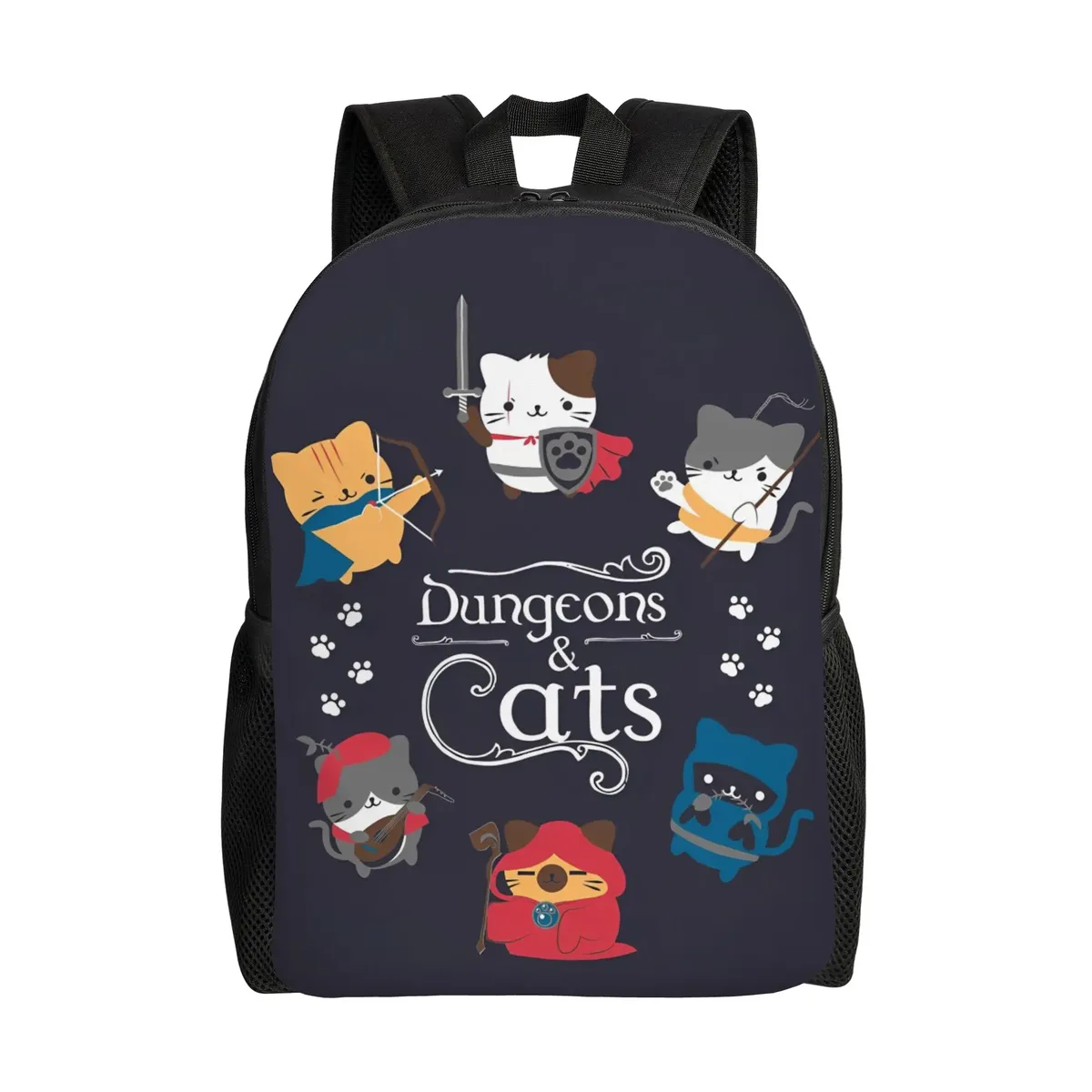 sac à dos dungeon dragon dnd pour hommes et femmes, sac à dos cool pour étudiants et professionnels, sac à bandoulière pour ordinateur portable, cadeau