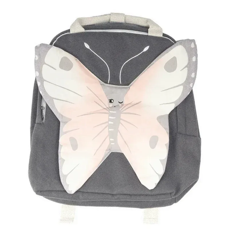 sac à dos d'école pour enfants en bas âge, sac d'école mignon pour enfants, sac léger pour garçons et filles, sac de discussion lapin papillon