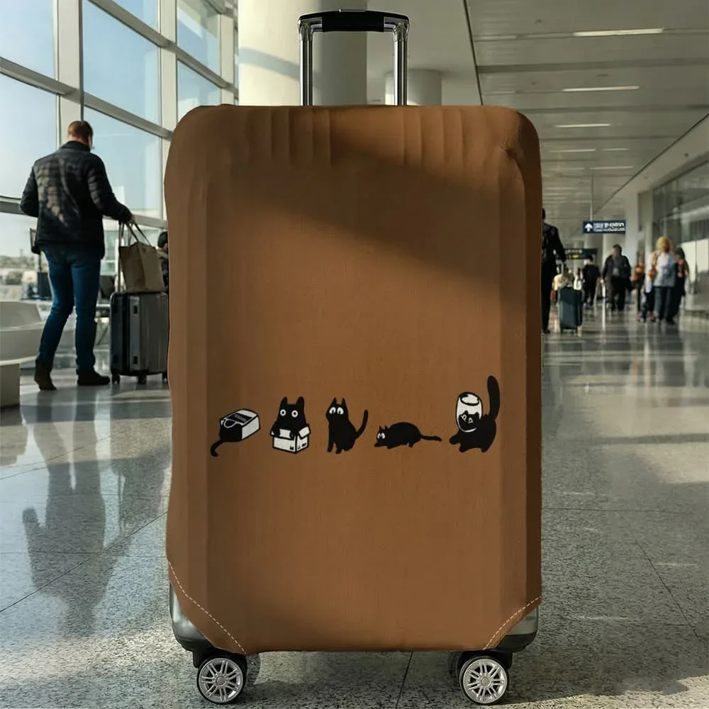 housse de protection pour bagages, élastique, imperméable, anti-poussière, pour valise de 18 à 32 pouces, accessoires de voyage