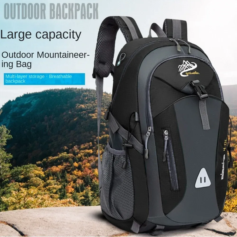 Sac à dos de voyage unisexe, sac à dos de randonnée, sac à dos de camping, sac à dos d'escalade en plein air, sac pour ordinateur portable, sac d'école pour étudiants, pour femmes et hommes