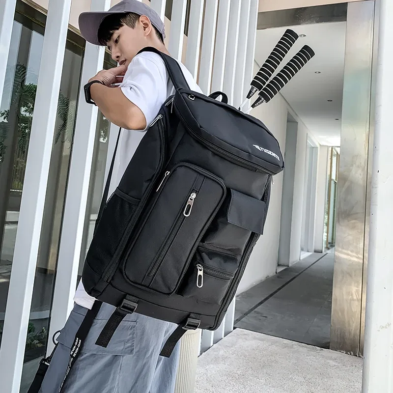 grand sac de sport étanche pour homme, sac à dos d'extérieur multi-poches, sac à dos fonctionnel, initié au voyage