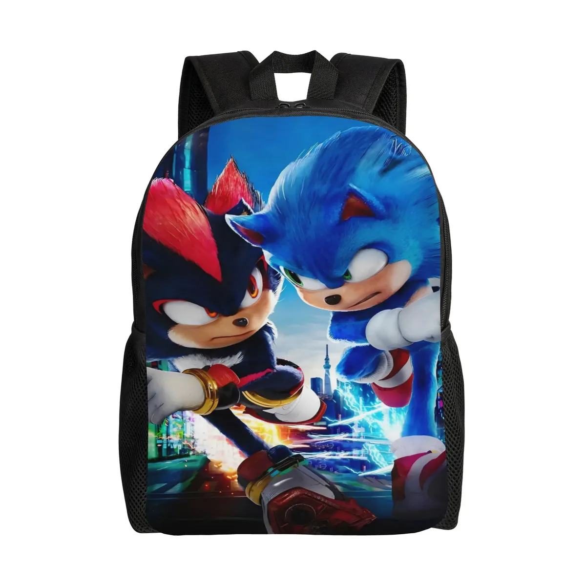 sac à dos sonices the h-hedgehogs, sacs à dos modernes pour femmes et hommes, grands sacs de voyage pour lycée, sac à dos de haute qualité