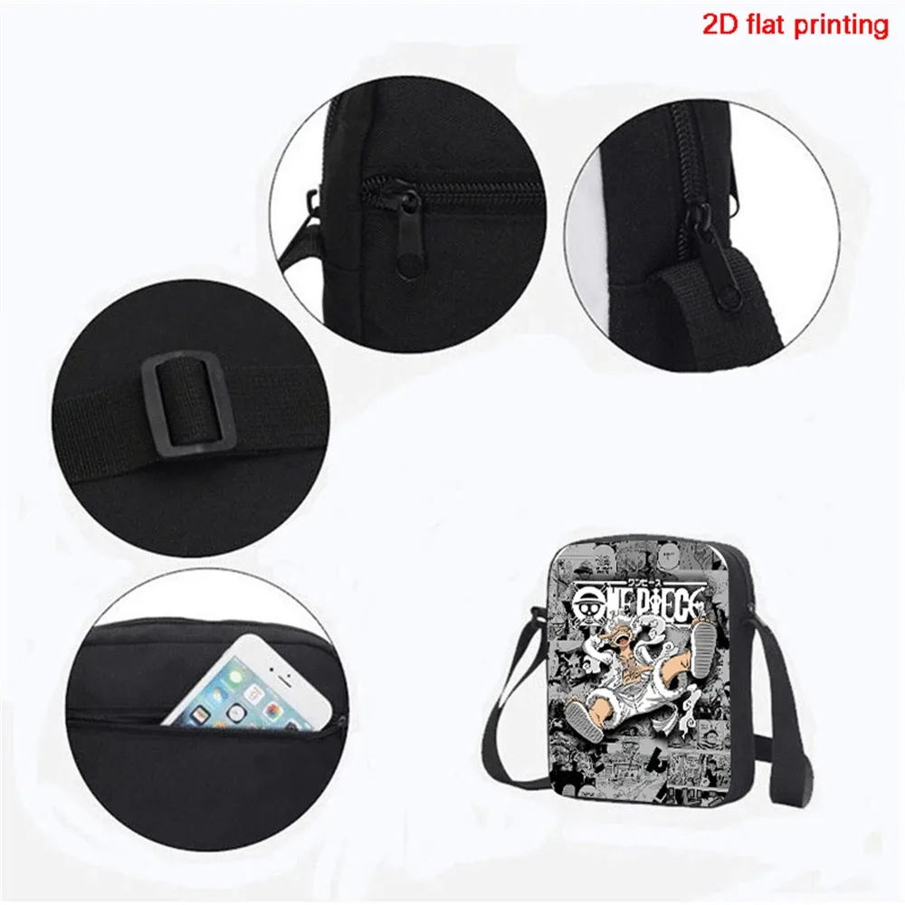 sac à dos scolaire 3-en-1 one piece léger et durable avec sac bandoulière et trousse pour enfants de 6 à 10 ans (école primaire)
