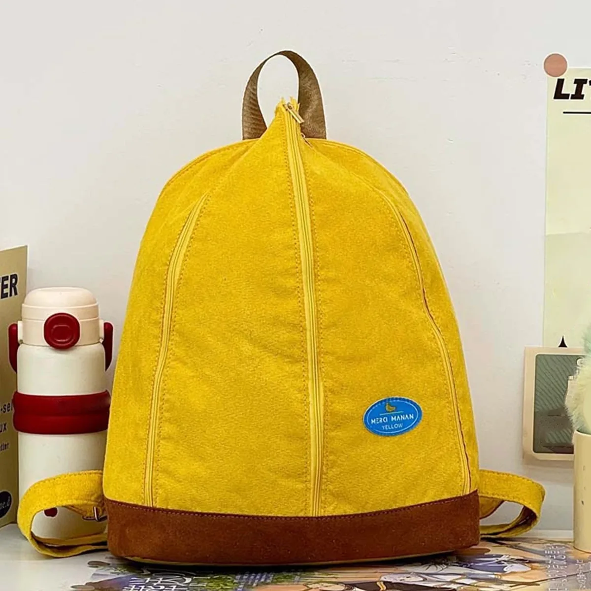sac à dos banane fantaisie mignon, sac à dos de voyage décontracté y2k, mini sac à dos pour femmes, adolescentes et enfants