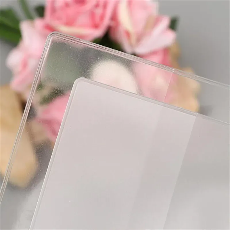 étui étanche en pvc pour passeport, porte-cartes de crédit, porte-documents d'affaires, étui de protection, poudres, 1pc