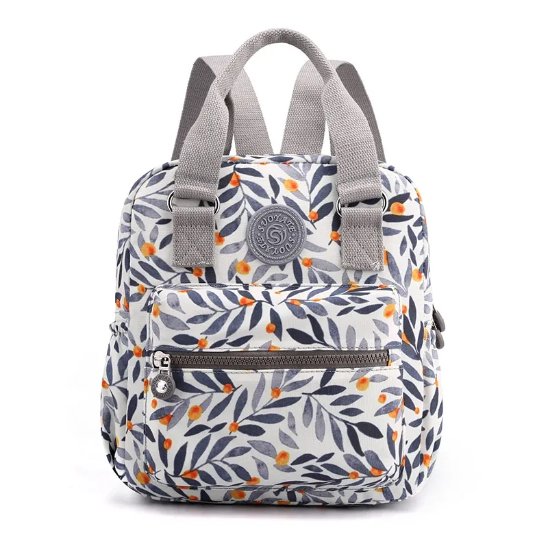 mode motif floral femme petit sac à dos joli style filles shopping sac à dos haute qualité tissu sac à dos sac à dos sac