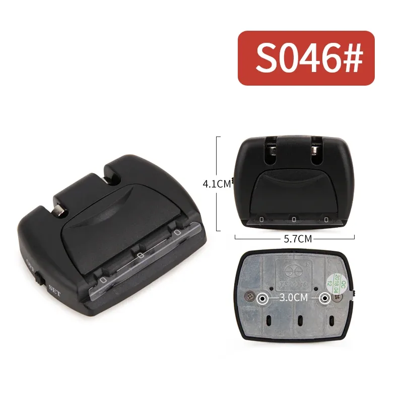 cadenas de valise à combinaison de 3 chiffres, réinitialisation du verrou de bagage, accessoires de valise, mot de passe numérique, accessoires de décoration de bagages