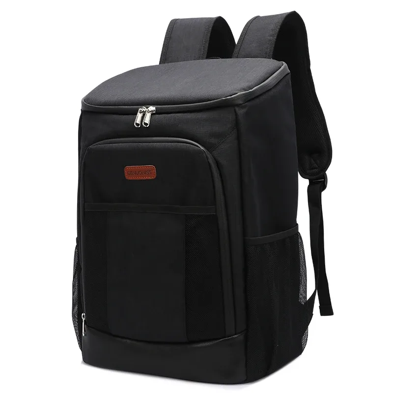 denuoniss 30l grande capacité sac à dos thermique porte alimentaire étanche refroidisseur sac à dos conteneur thermique grand isolation