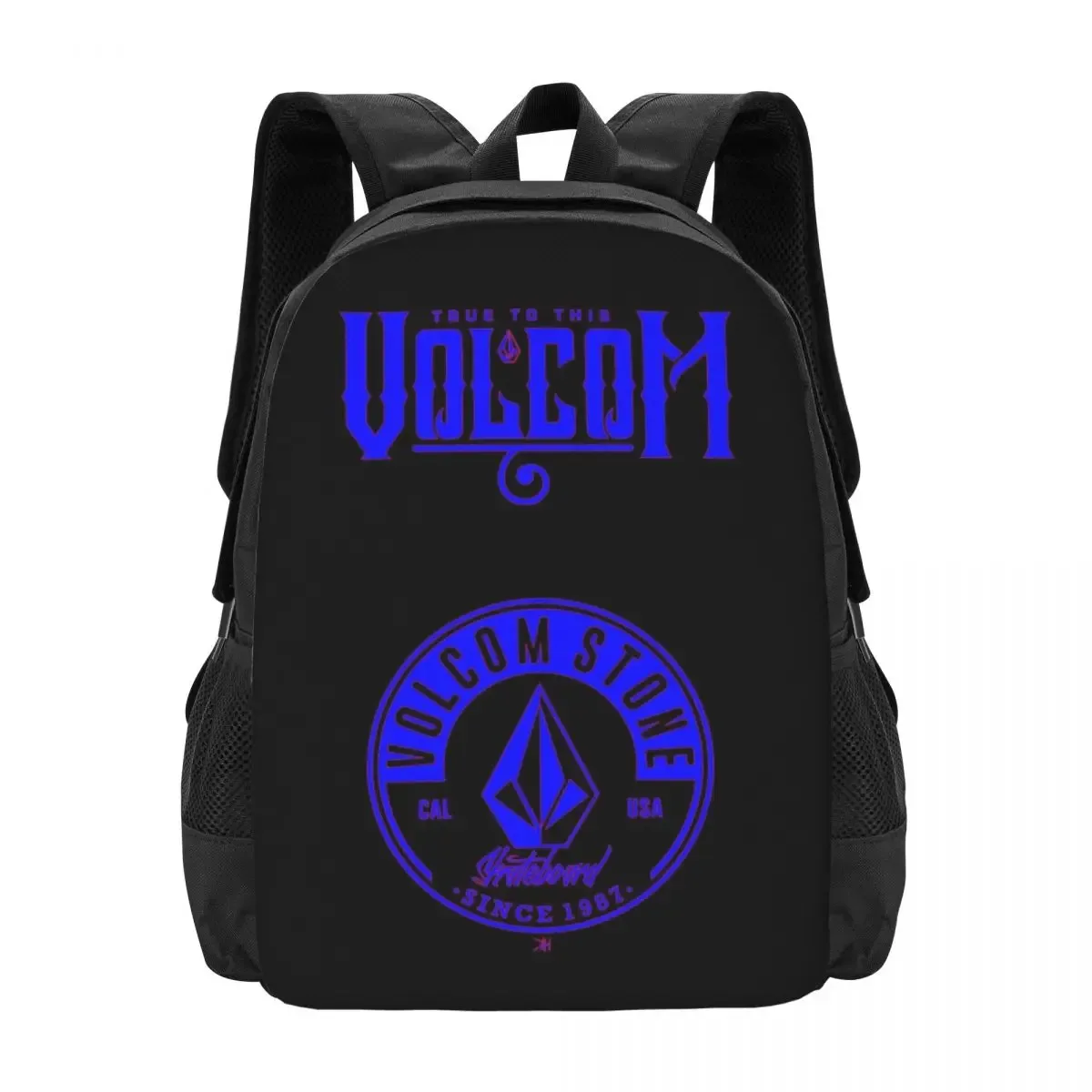 sac à dos d'école avec logo volcoms, sac à dos de randonnée, sac à dos de voyage pour garçons et filles, sac à dos à la mode, sacs à bandoulière