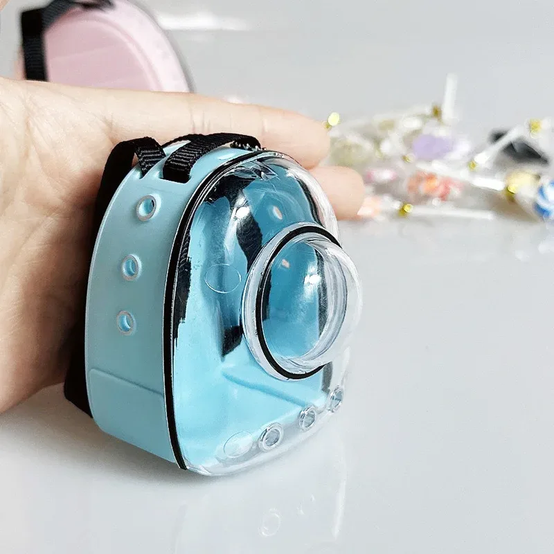 simulation mini chat de compagnie espace sac à dos scène bijoux poupée accessoires bricolage poupée jouets maison de poupée pour labubu tenues 1:12