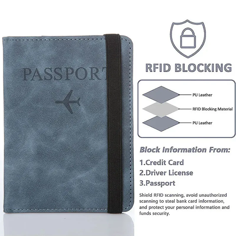 porte-passeport essentiel de voyage, nouveaux porte-livres pour passeport, accessoires de voyage/pochette pour passeport, étui portefeuille pour hommes/femmes
