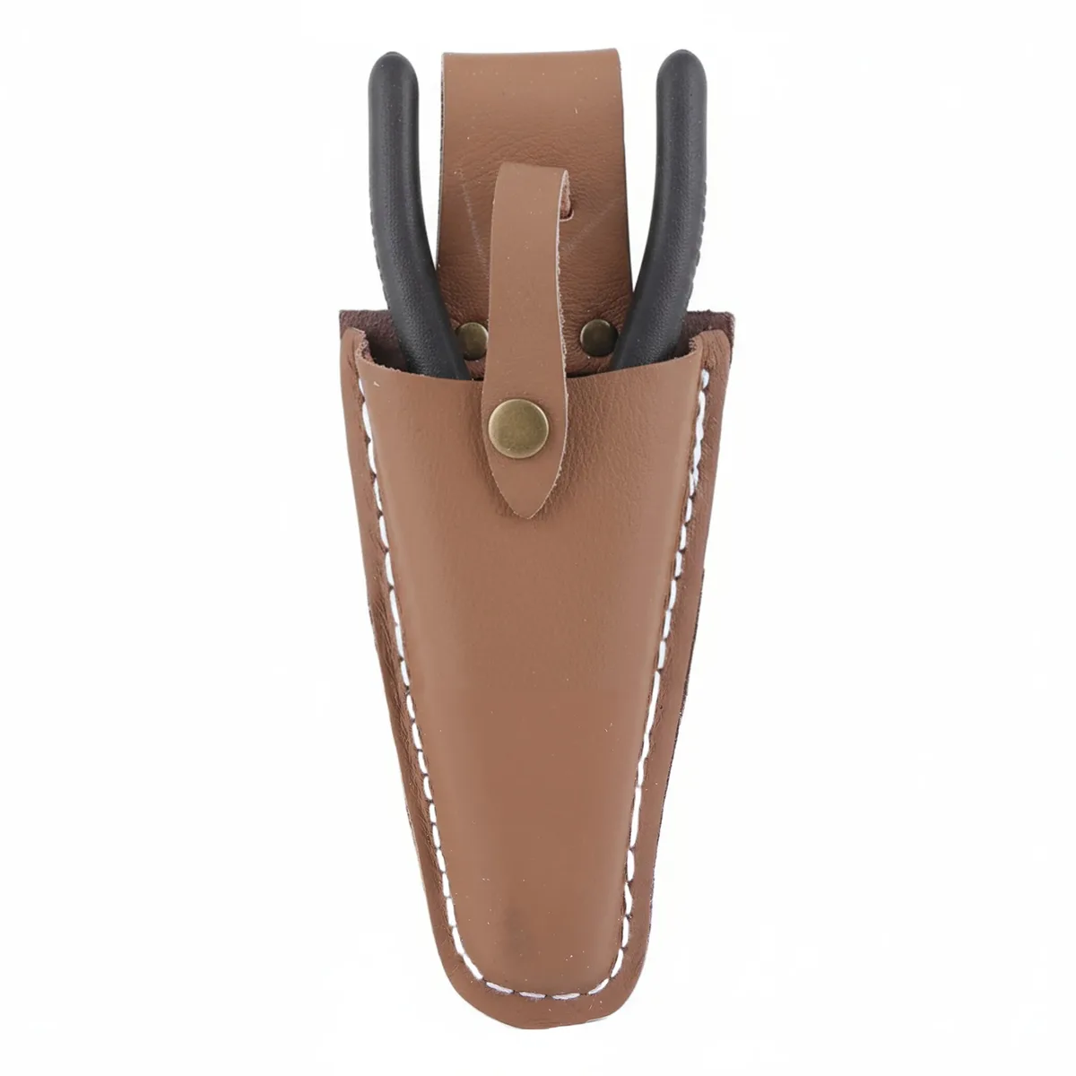 sacoche en cuir pour ciseaux de jardinage avec boucle, étui portable pour outils de taille, pochette pour ciseaux de jardinage
