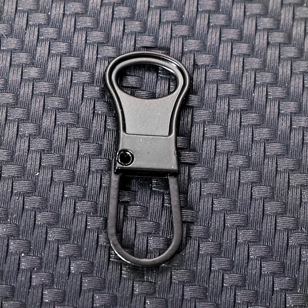 extracteur de fermeture éclair détachable de remplacement, serrure pour veste, robe, sac à bagages, kit de réparation de tête de fermeture éclair en métal, bricolage