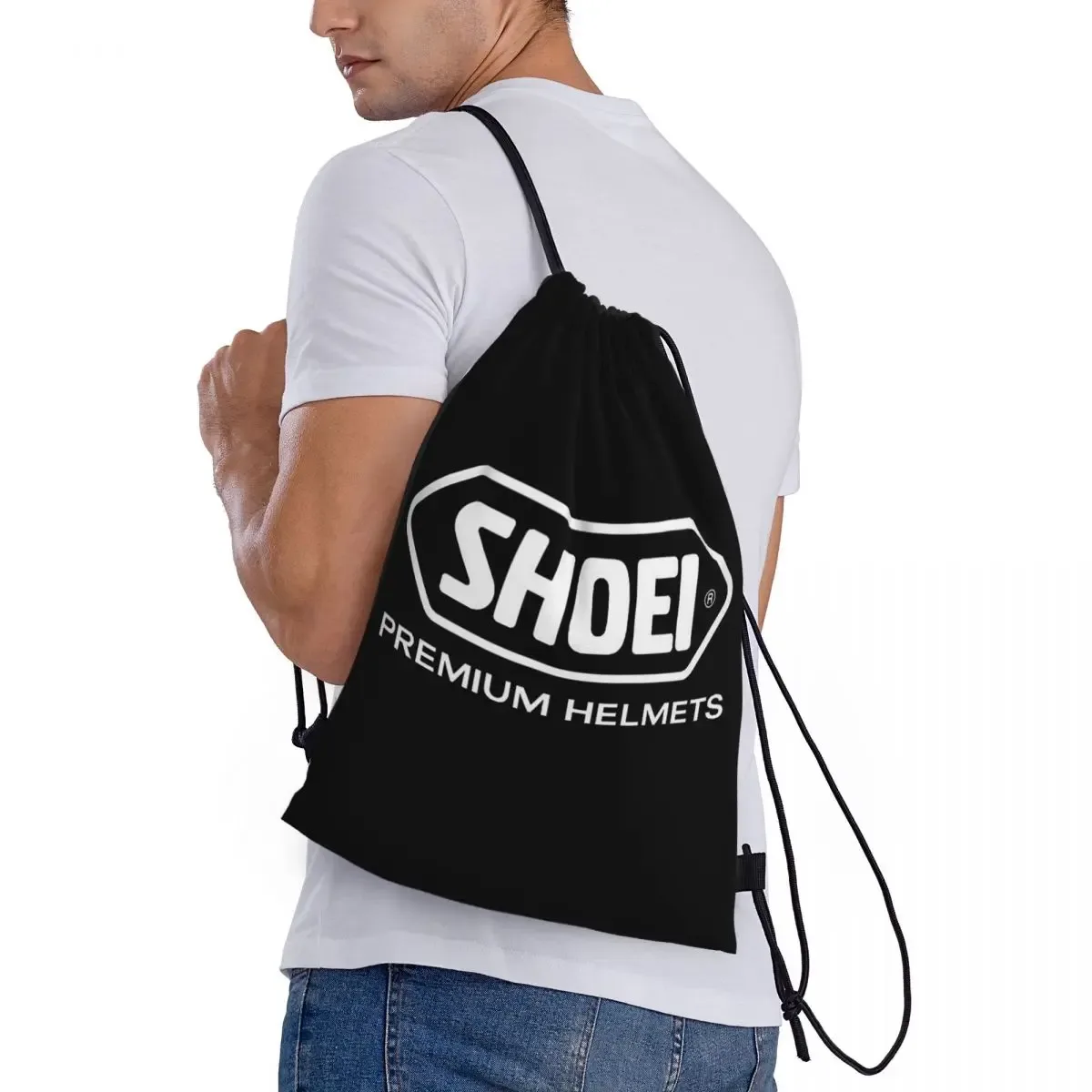 Sacs à dos pour casques de moto Shoei, sacs à cordon portables, sacs de sport, sacs à livres pour étudiants en voyage