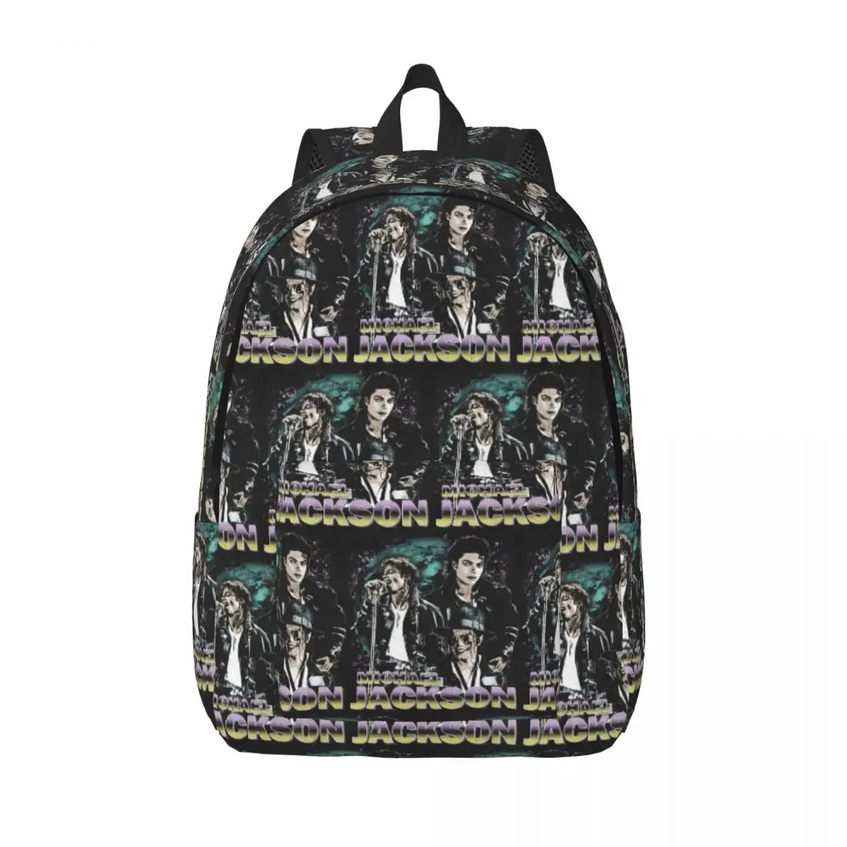 michael jackson dancing sac à dos pour étudiants, sac d'école, sac à dos de randonnée, sac de voyage pour hommes et femmes, sac à bandoulière