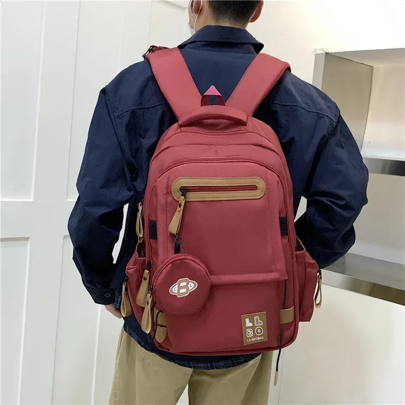 sac à dos de grande capacité en tissu oxford, sac à dos de voyage pour étudiants de banlieue pour hommes