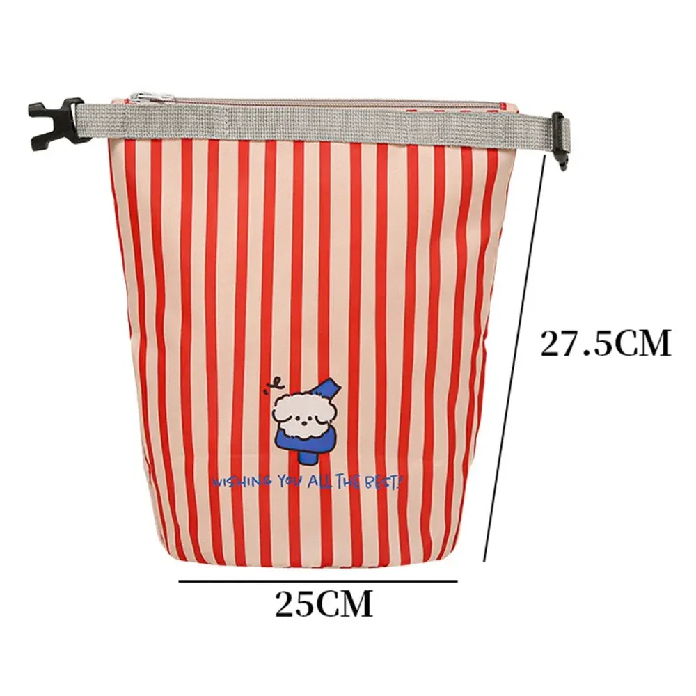 nouvelle trousse de toilette étanche essentielle pour voyage, sac de rangement portable anti-salissure à motif dessin animé, multi-fonctionnel