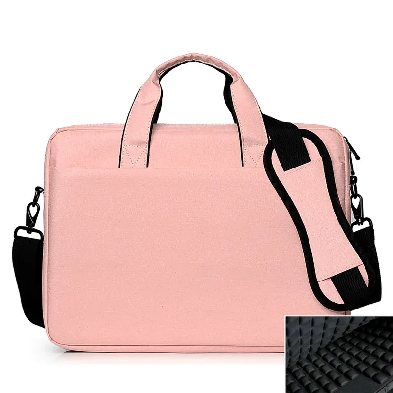 sac pour ordinateur portable 15.6 pouces résistant à l'eau, porte-documents d'affaires, sac à main pour hommes et femmes, porte-ordinateur de voyage au bureau