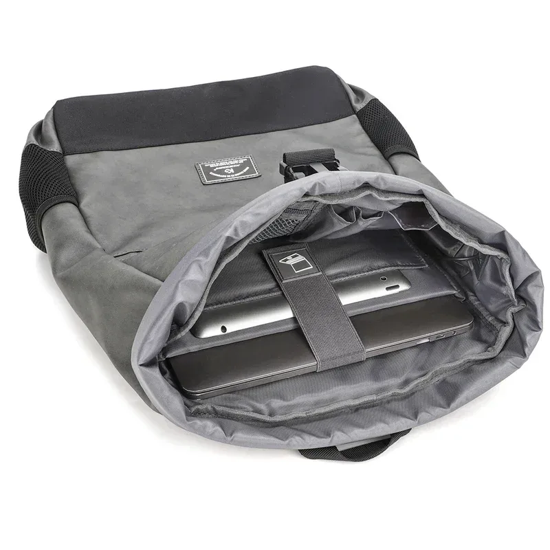 sacs à dos d'ordinateur de procureur imperméables pour hommes et femmes, cuir pu léger, sac à dos à roulettes de luxe