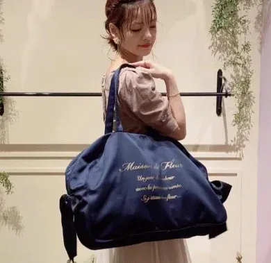 sac de voyage décontracté de style japonais avec nministériels d papillon, bagage portable de grande capacité pour yoga, nouvelle collection printemps et été