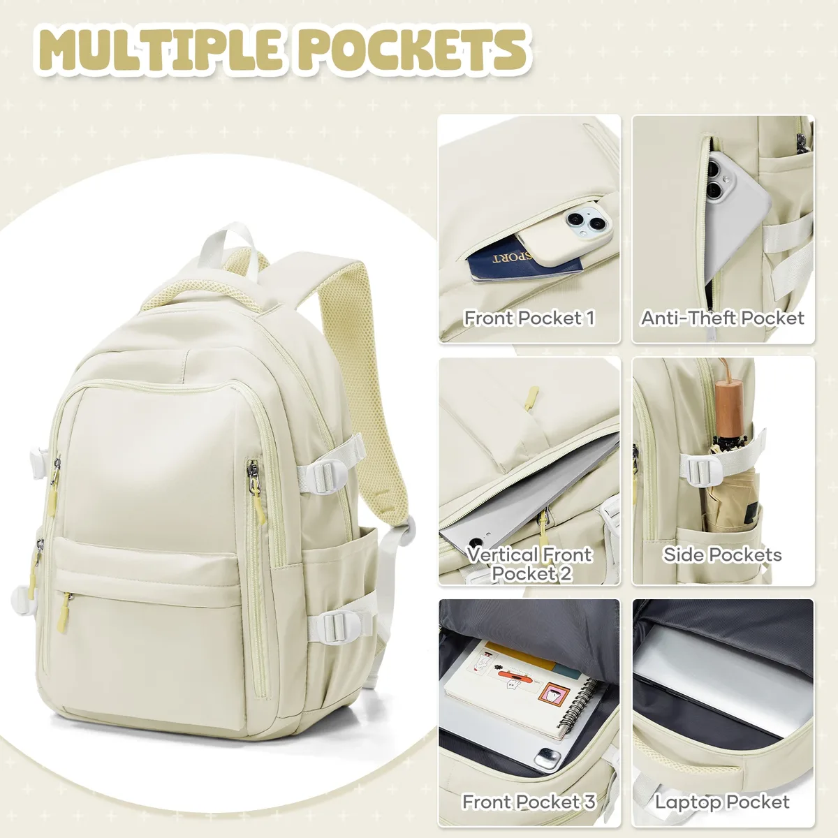 sac à dos scolaire pour fille garçon haute capacité étanche adolescents collège sac à dos sac à dos hommes femmes voyage sac à dos ordinateur portable kawaii sac